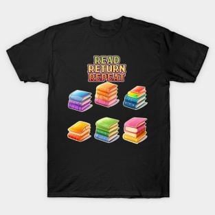 Read, Return, Repeat Book Lover T-Shirt